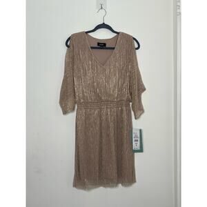 MSK Midi Dress Size: M Color: Serene Mauve MSRP: $89